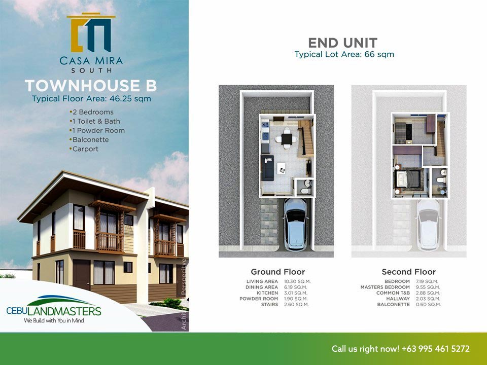 Townhouse B - End Unit