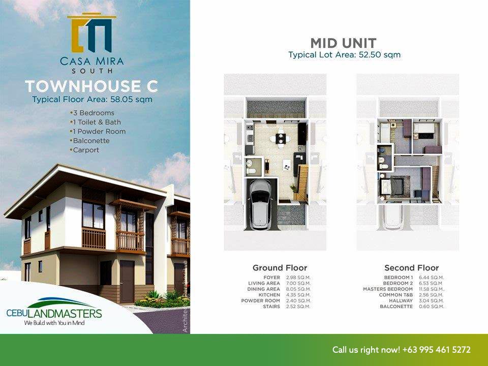 Townhouse C - Mid Unit