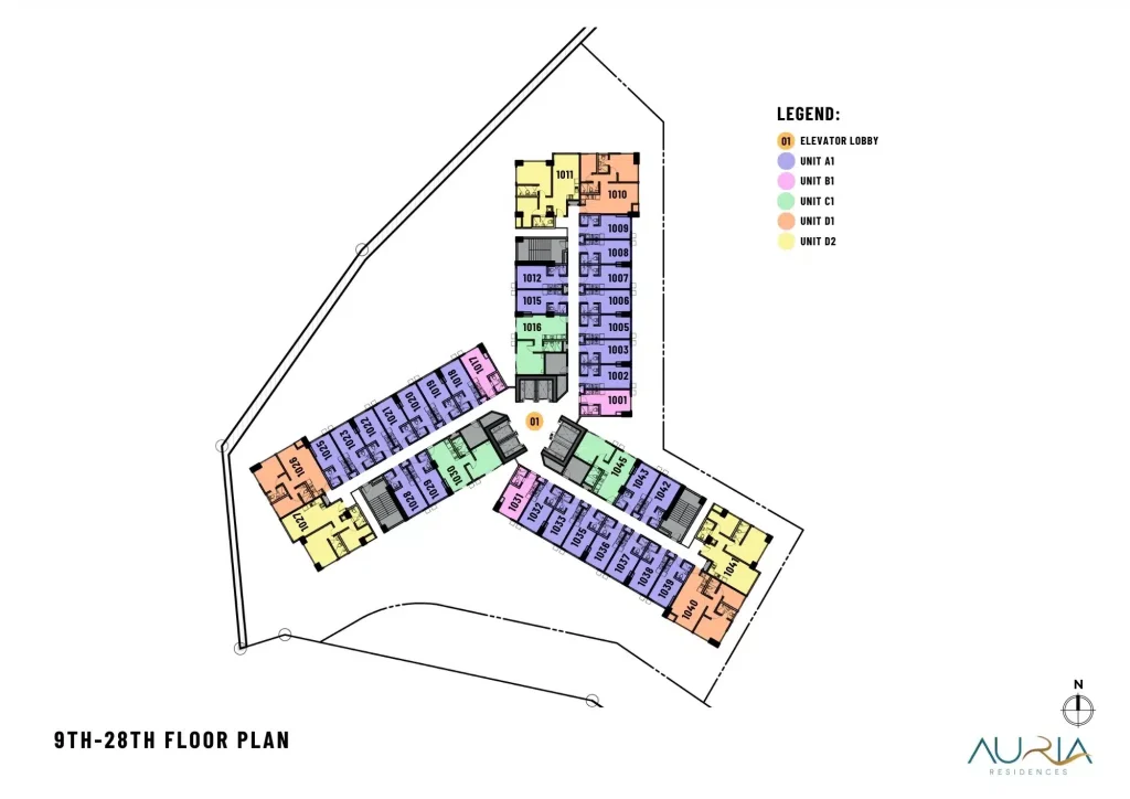 Auria Residences Floor Plan