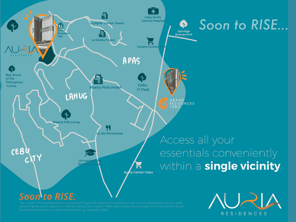 Auria Residences Location